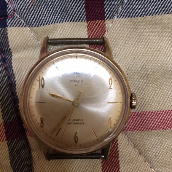 vintage timex self winding watch